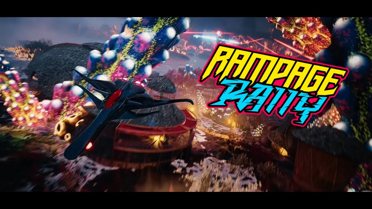 Rampage Rally - First to Final render