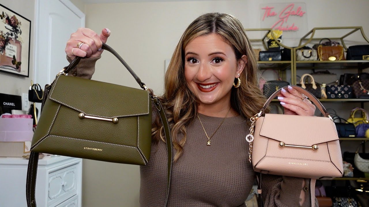 Strathberry Mosaic Bag Full Review & Nano Size Comparison! (Which size is best?) 💞