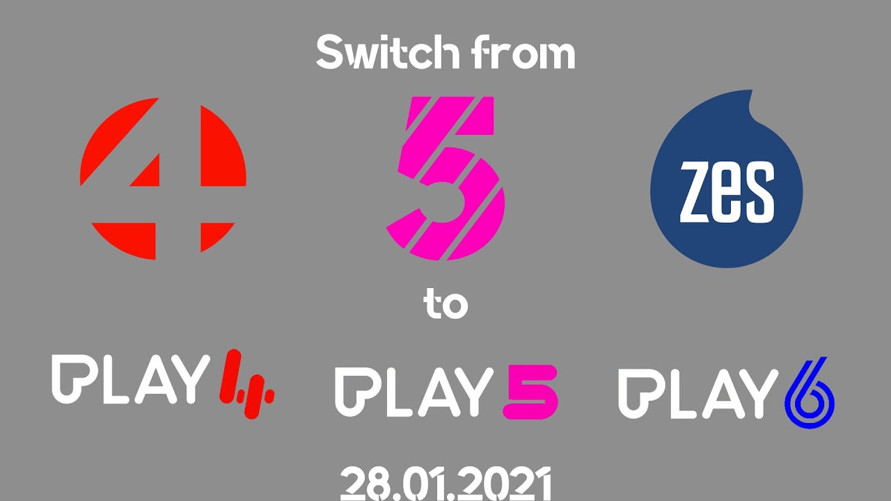 Vier, Vijf & Zes switch to Play 4, Play 5 & Play 6