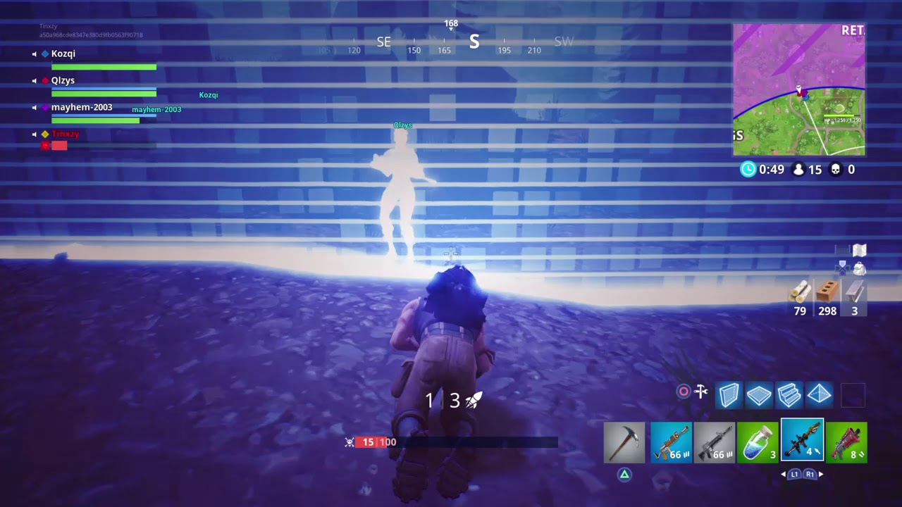 Fortnite - Impulse Grenade Saved Me From Storm