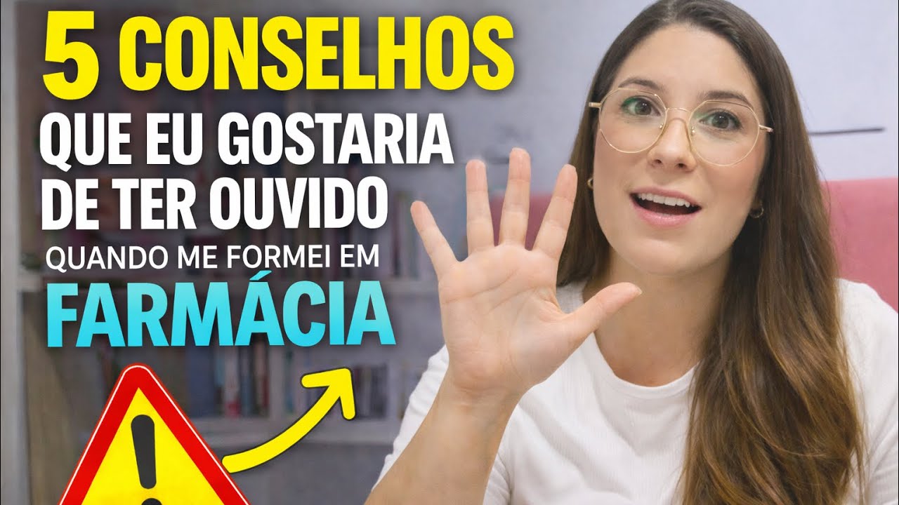 ME FORMEI EM FARMÁCIA, e agora? 5 CONSELHOS PRÁTICOS PARA O RECÉM FORMADO! - Atenção ao último!