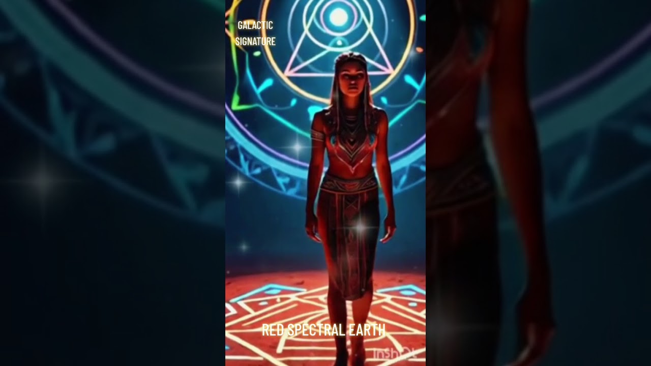 RED SPECTRAL EARTH #edm #fyp #dreamspell #trancemusic #foryou #lightcodes #redearth #awakening