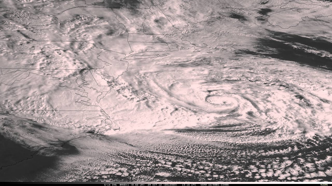 Hurricane Sandy SRSOR 6 Day Movie: October 25th - 31st