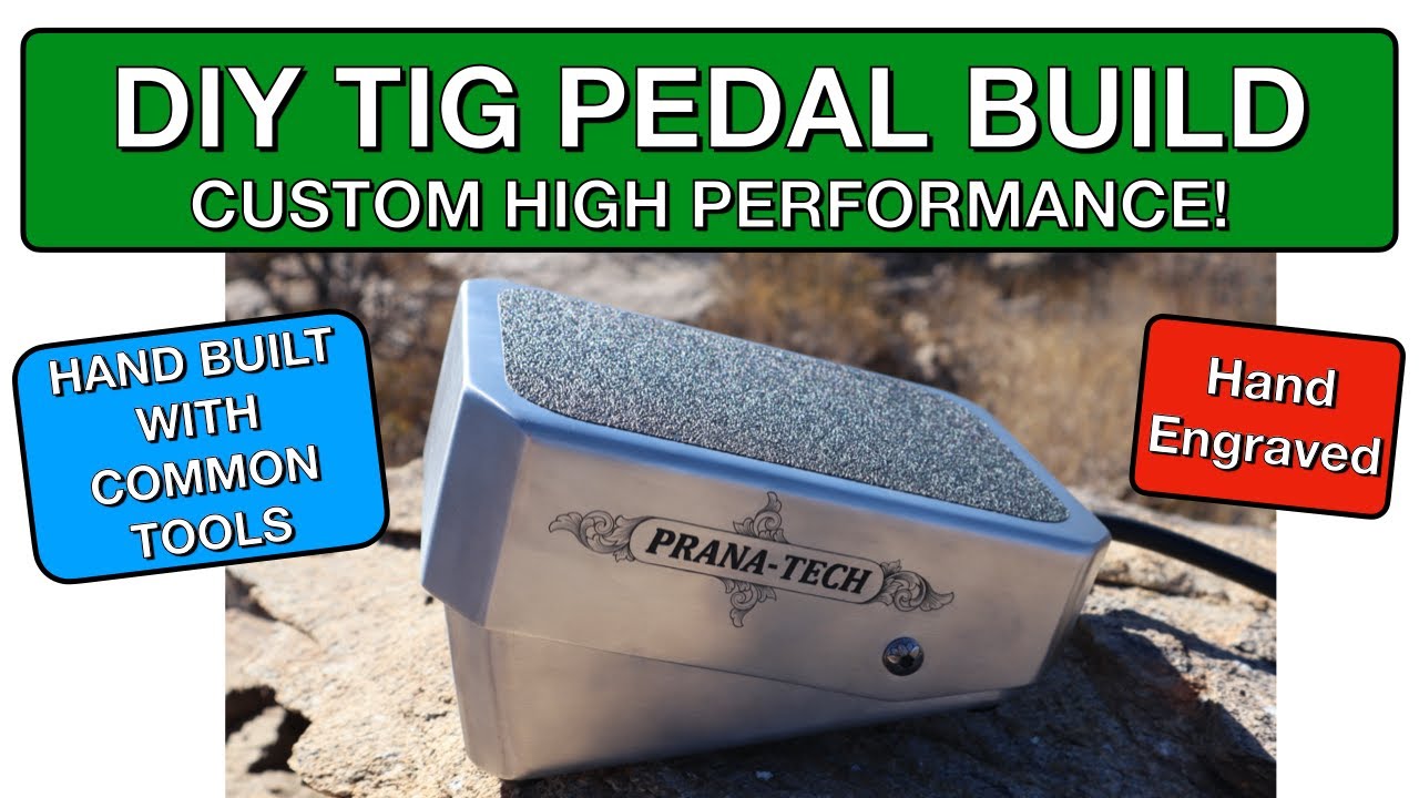 THE WORLD’S FINEST TIG PEDAL BUILD! - DIY BETTER THAN NOVA OR SSC !