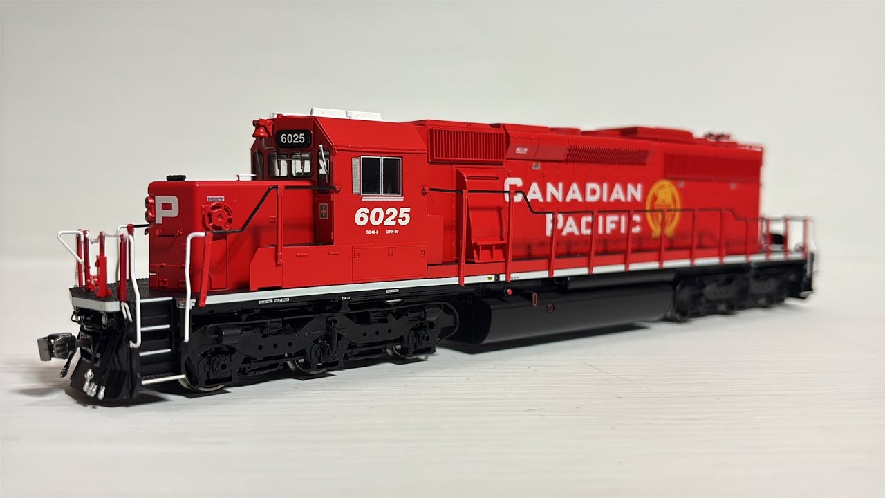 CP SD40-2 Rebuild (Bowser) Review