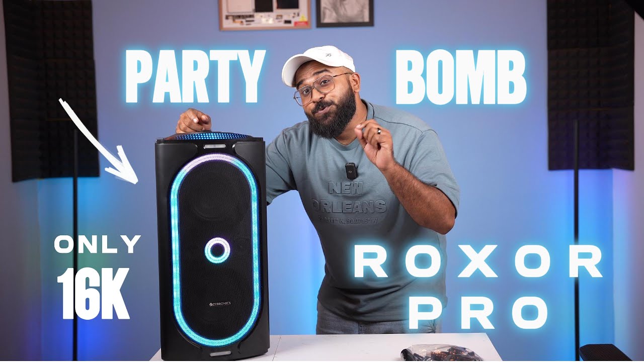 തീപ്പൊരി 🔥 പാർട്ടി സ്പീക്കർ | Roxor pro