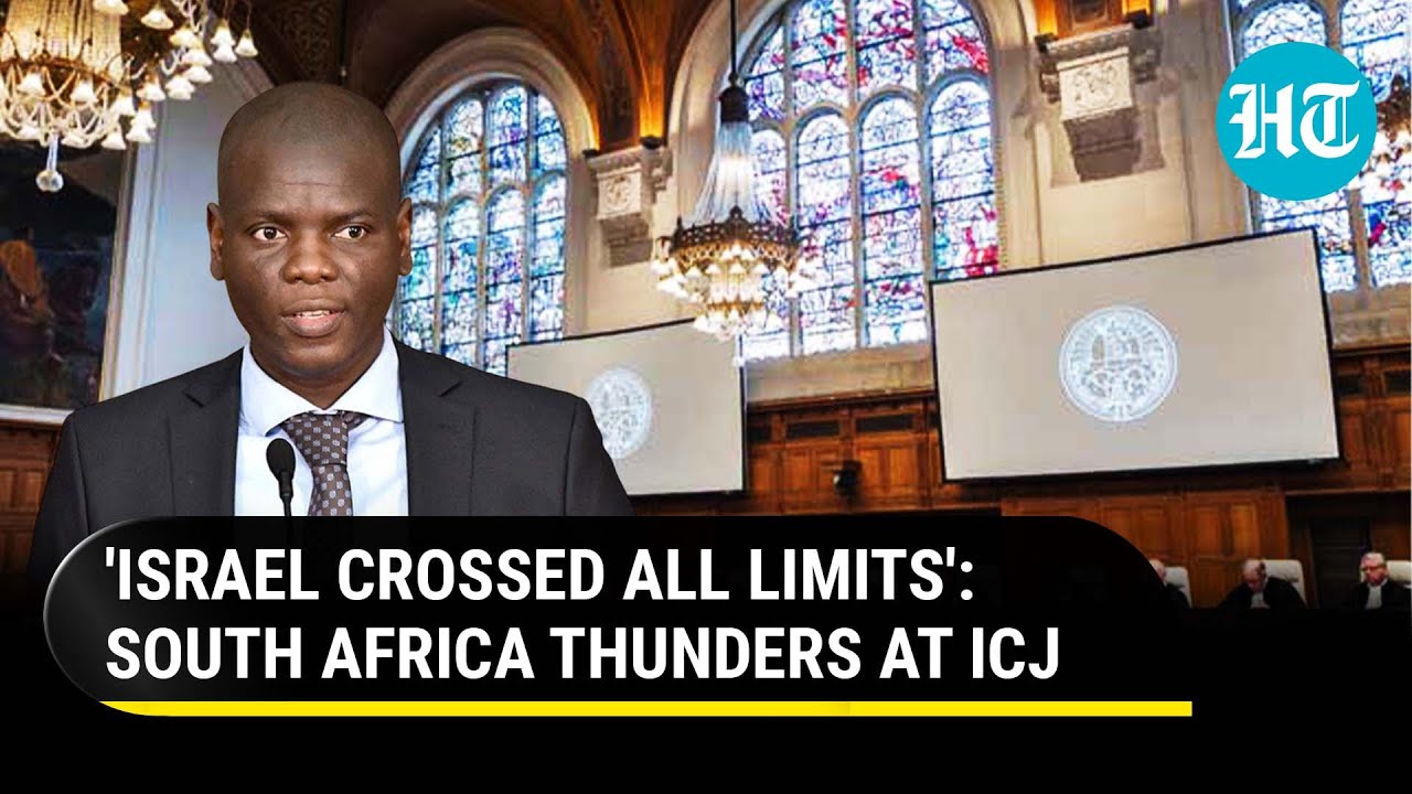 South Africa Lambasts Israel; 'IDF Retaliation Crossed All Limits...' | Gaza Hearing At ICJ