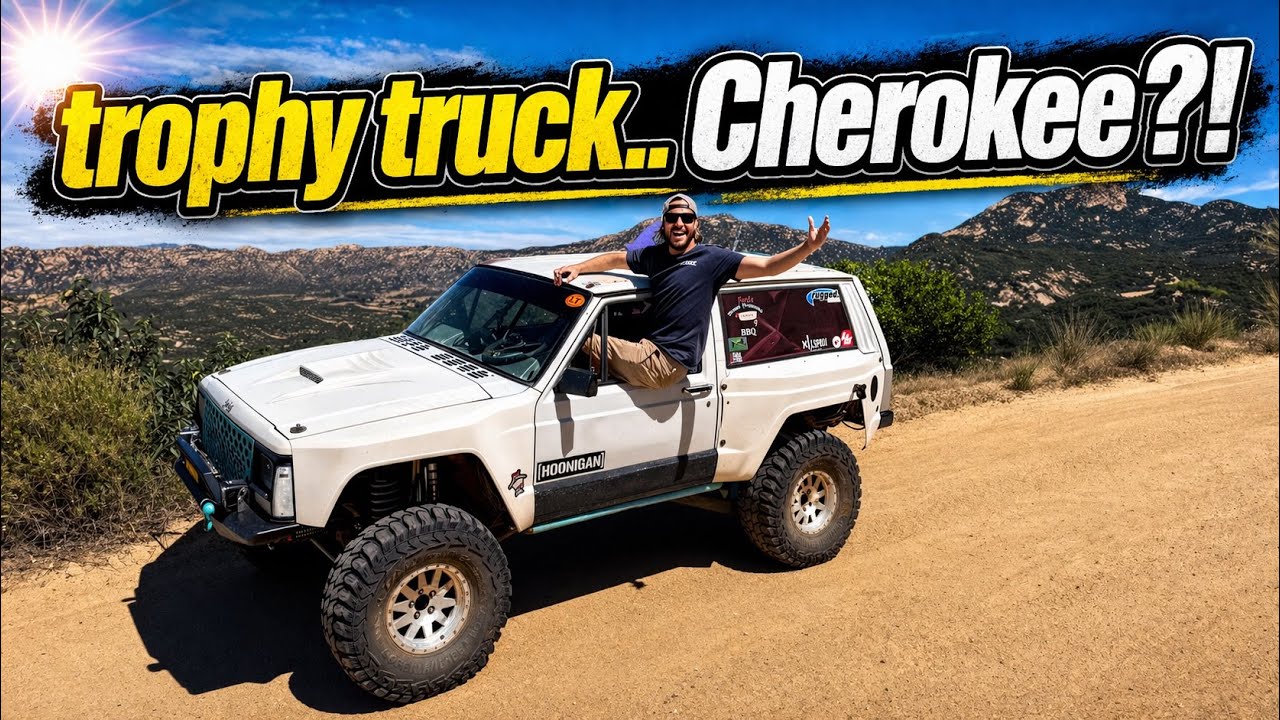 Внедорожные приключения на самом безумном внедорожнике Jeep Cherokee!