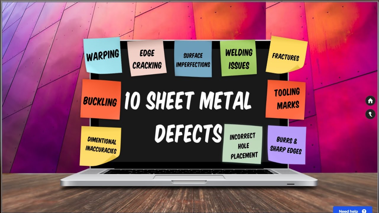 10 Most common Sheet Metal defects