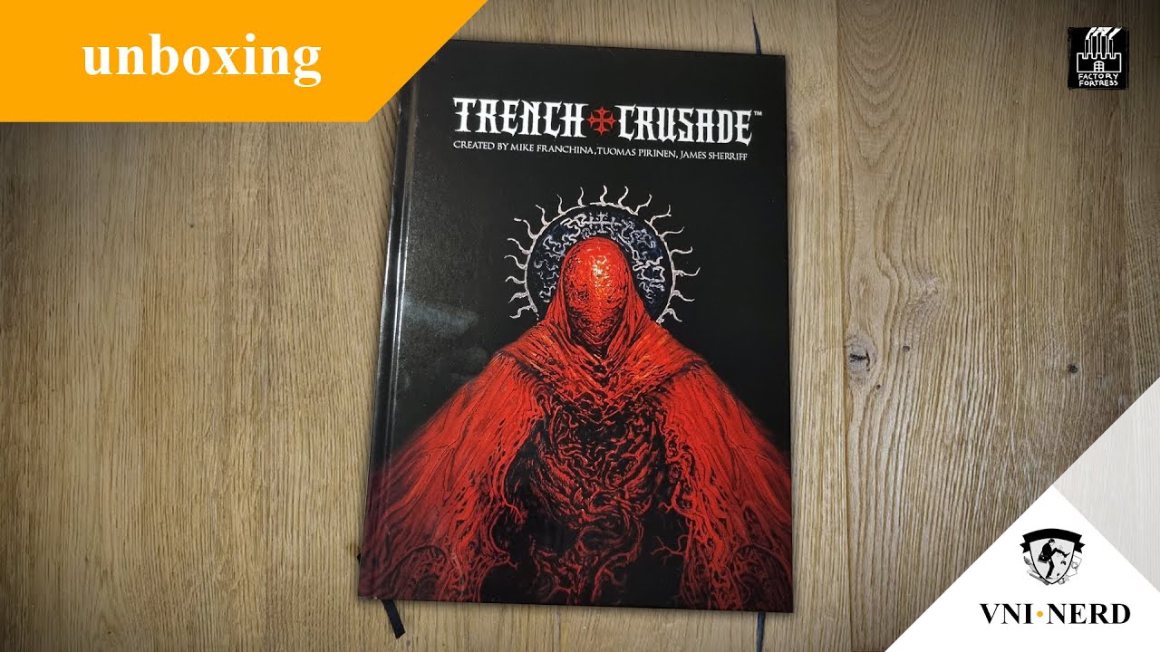 Trench Crusade - Rulebook | Unboxing