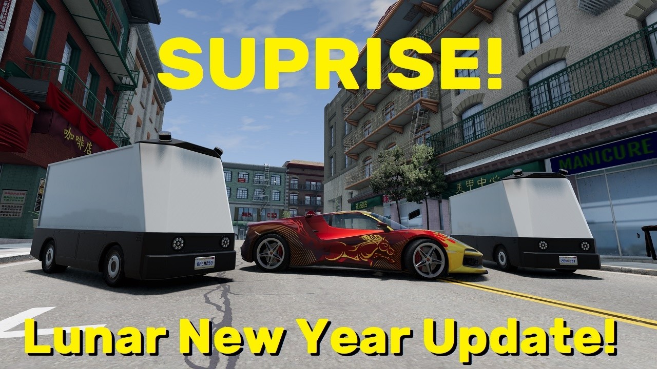 BeamNG.drive (Update 0.38.4) Freeroam: West Coast, USA - Lunar New Year Update