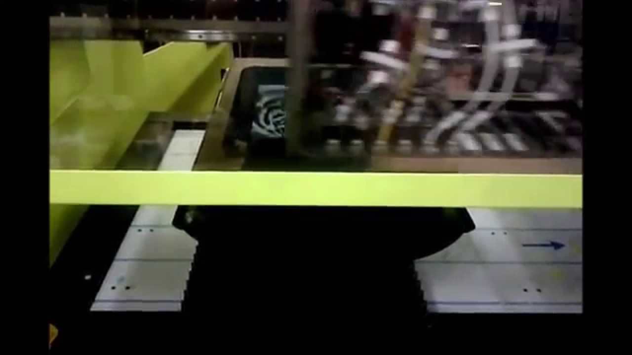 Aeoon KYO6 Digital Textile Printer on Dark Garments