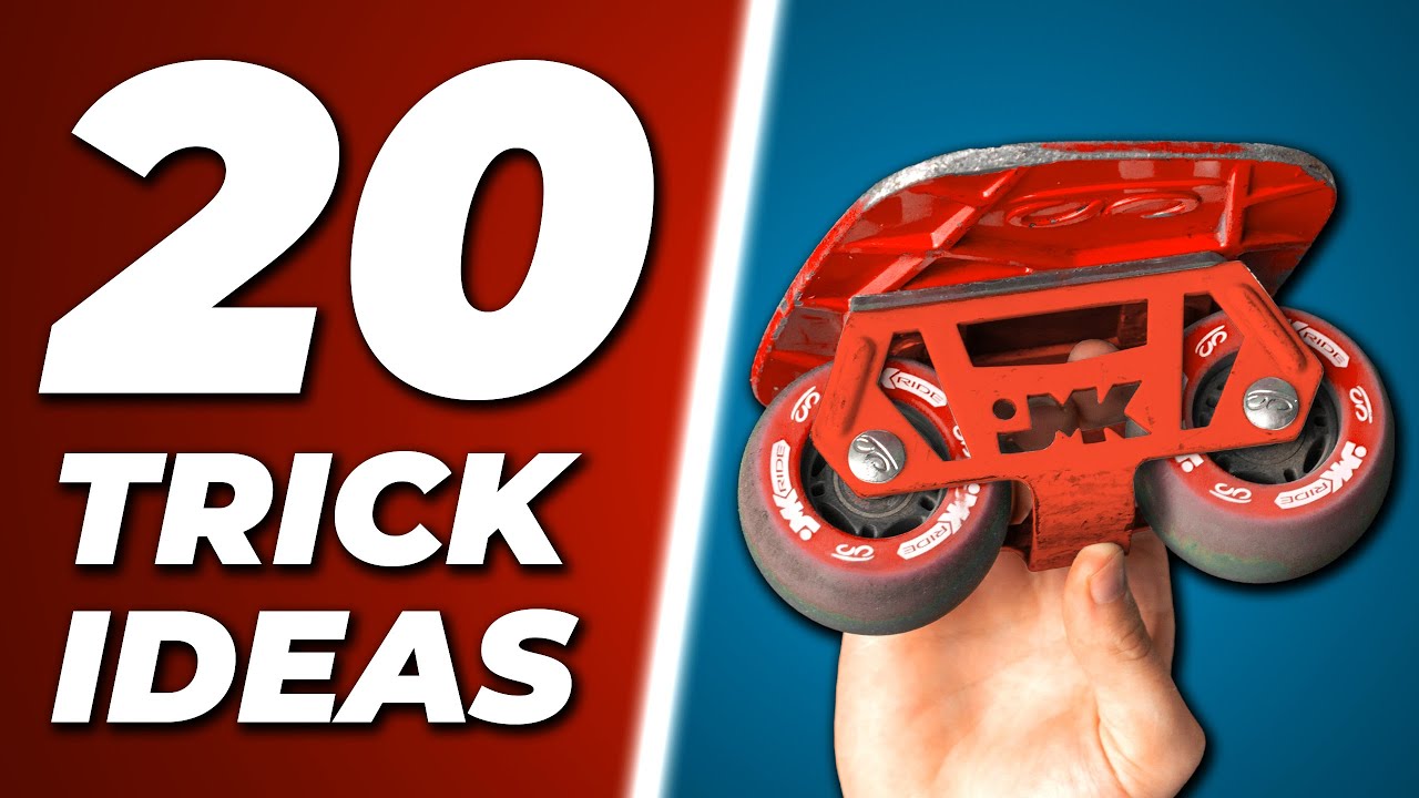 20 Beginner Tricks on Freeskates!