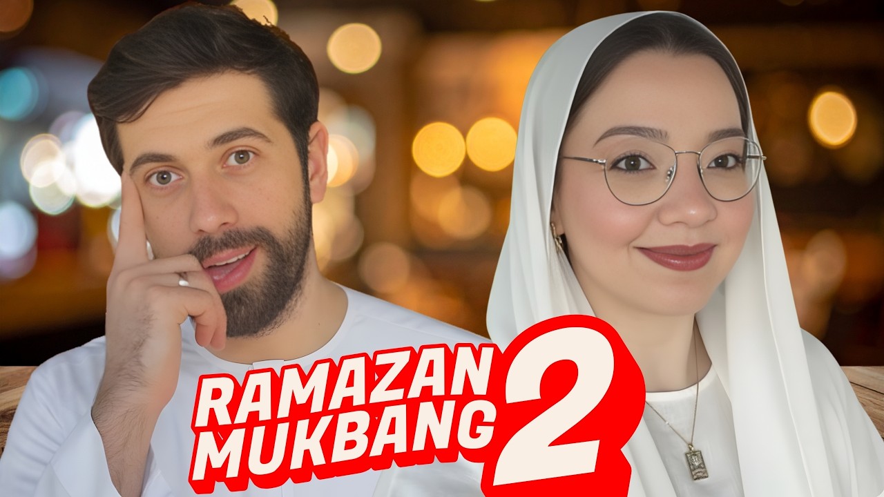 RAMAZAN MUKBANG-2 | &Ouml;ğrenci Tatlısı + Sa&ccedil;ma Sorular 😂