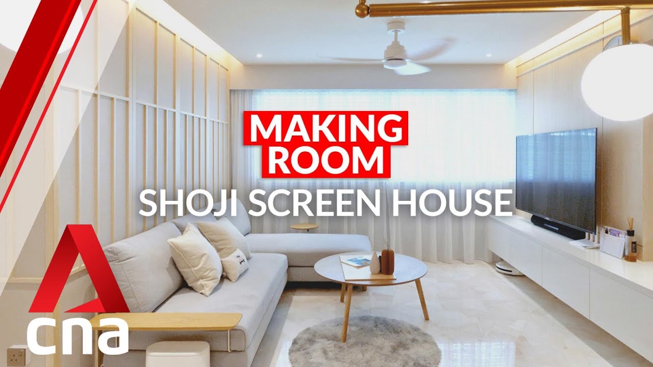 Making Room: Japanese-inspired HDB flat with shoji screens | CNA Lifestyle