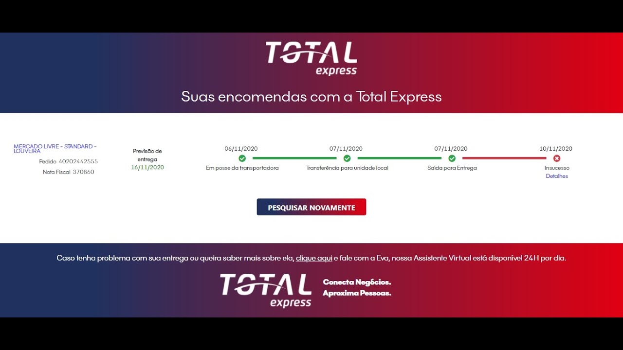 TOTAL EXPRESS E A SUPOSTA ENTREGA | O QUE ACONTECEU?