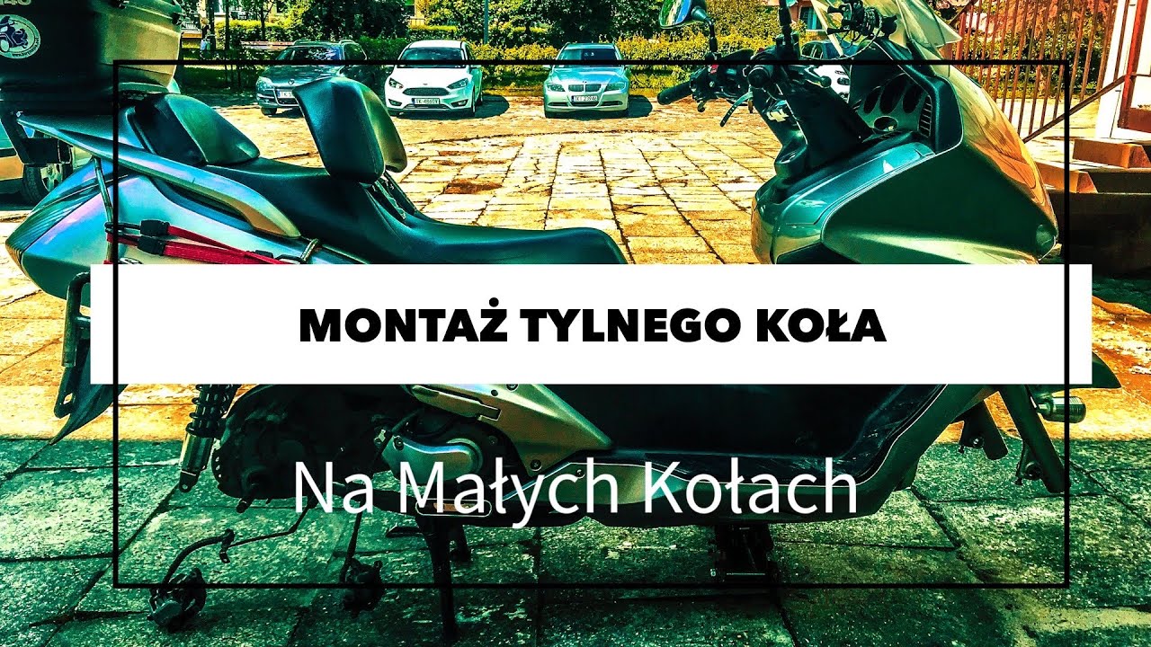 Jak zamontować tylne koło? FJS 600/400 - momenty dokręcania śrub w opisie filmu.