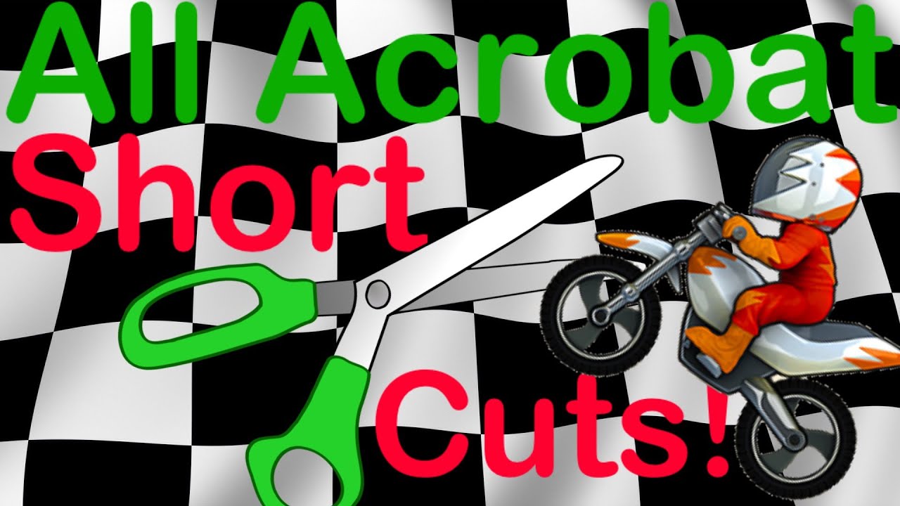 All Acrobatic Bike Shortcuts! (Part 1)