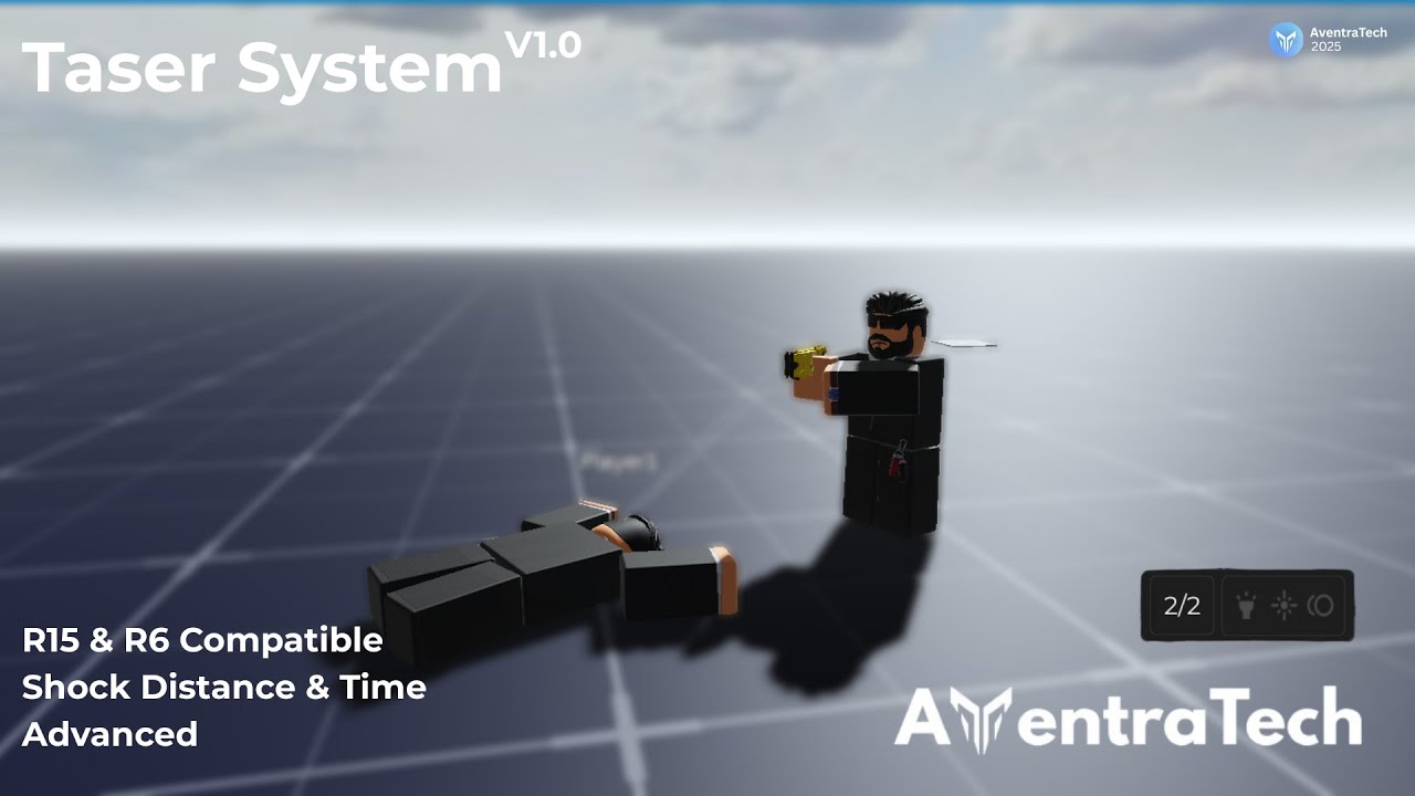 Taser System V1 - Roblox Studio [SALE]