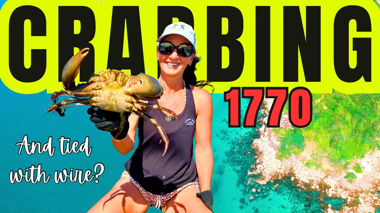 Mud Crabbing 1770: Worth the Effort? (Chilli Mud Crab & Tie Wire Hack) 🦀