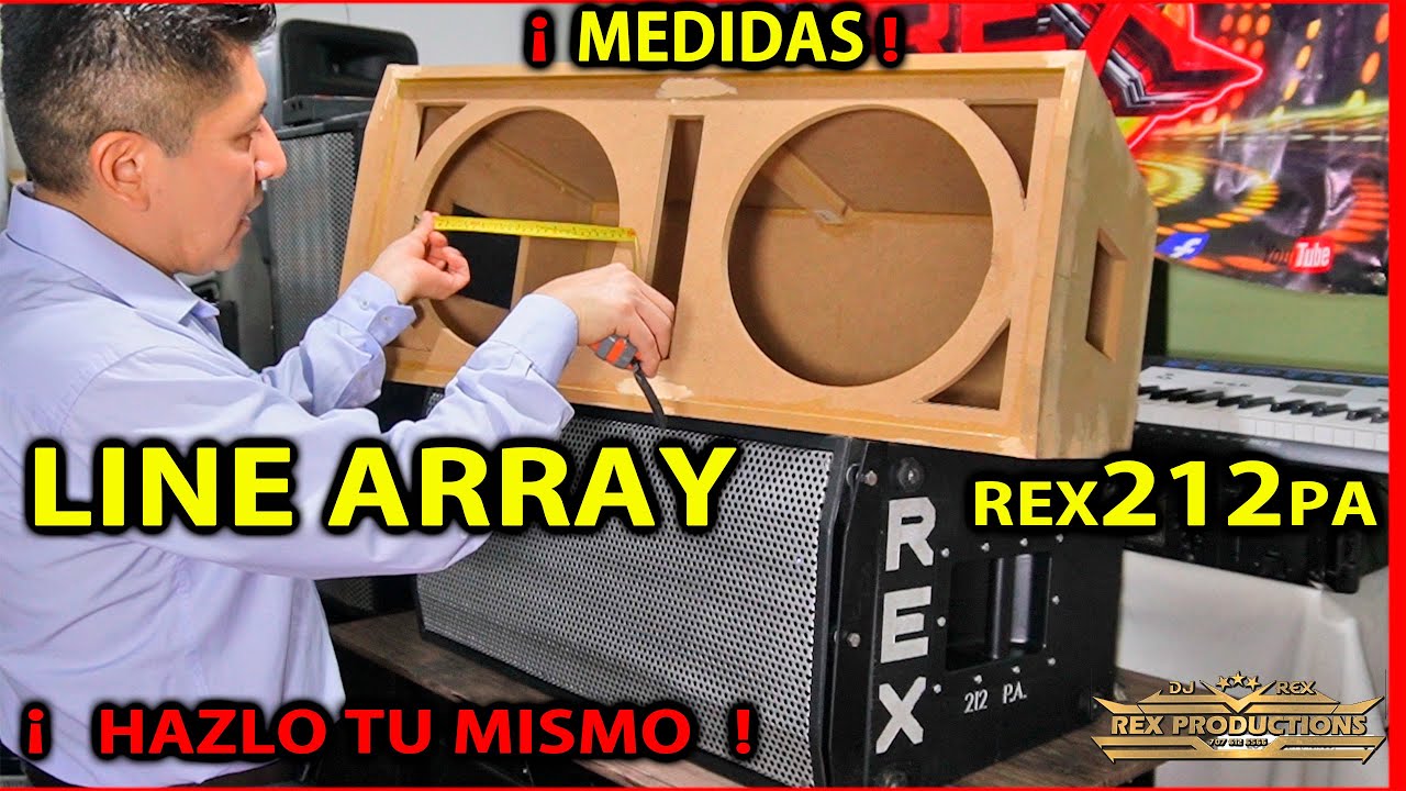 💥 MEDIDAS de LINE ARRAY de12