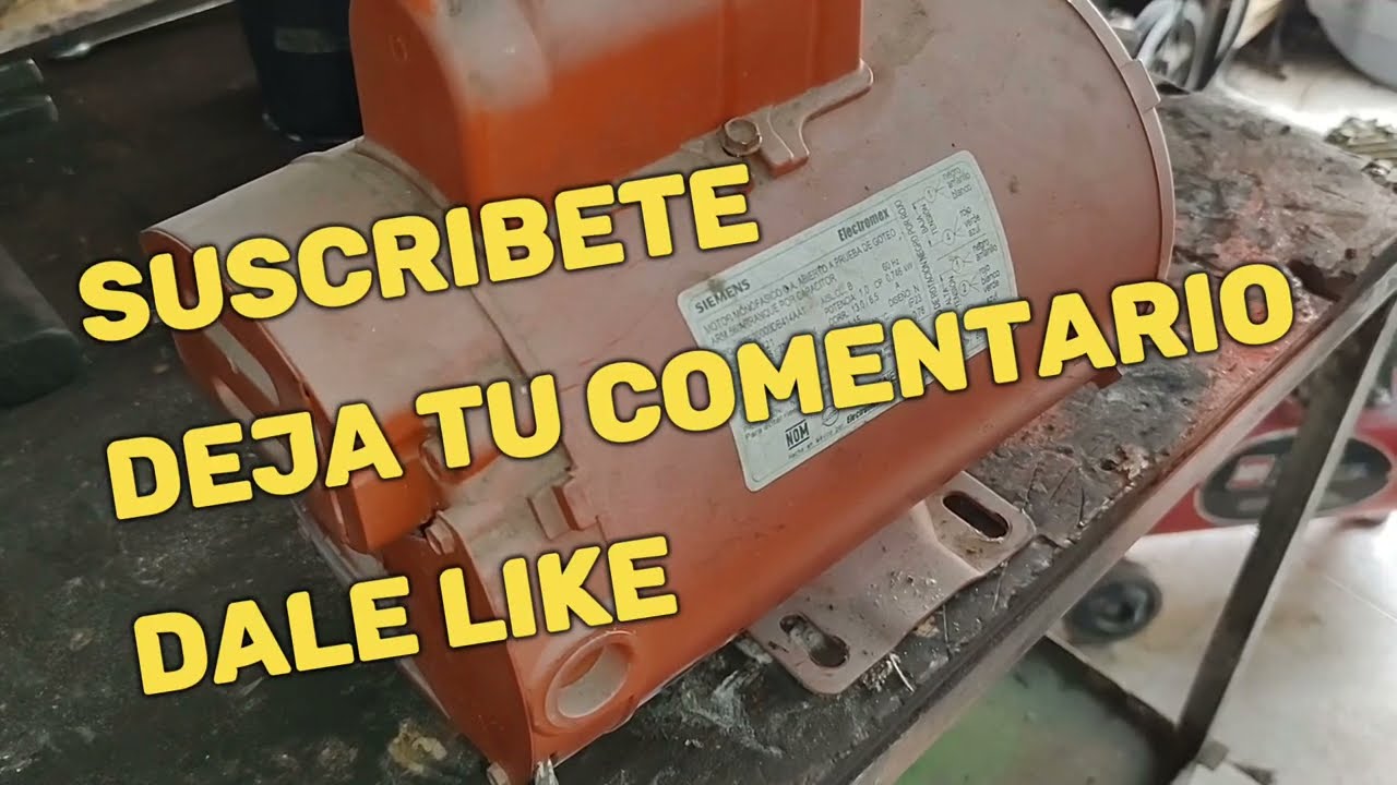 Motor de 1 HP dañado siemens Convendrá embobinar?