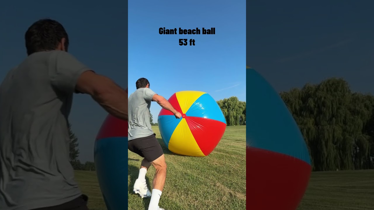 How far I can kick different objects