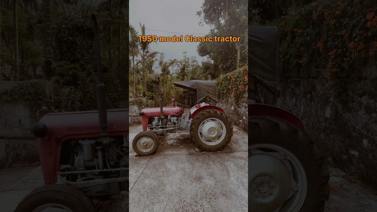 1950 model tractor | vintage tractor | classic vehicle | tractor | Massey Ferguson 35(MF35) | mf35 |