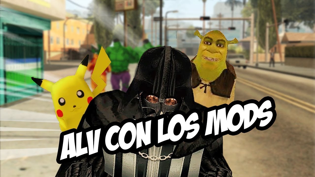 Esto pasa CUANDO llenas tu GTA SAN ANDREAS de MODS