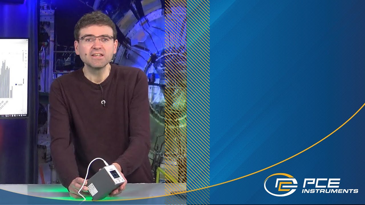 Cómo medir gas radón con el detector de radón PCE RD 100 | PCE Instruments