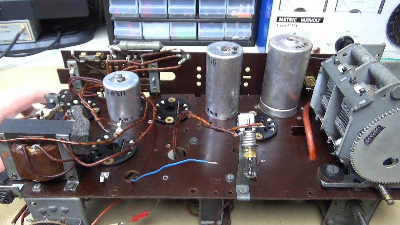 Telefunken 154 GWK Osa 11. Pikku korjauksia.