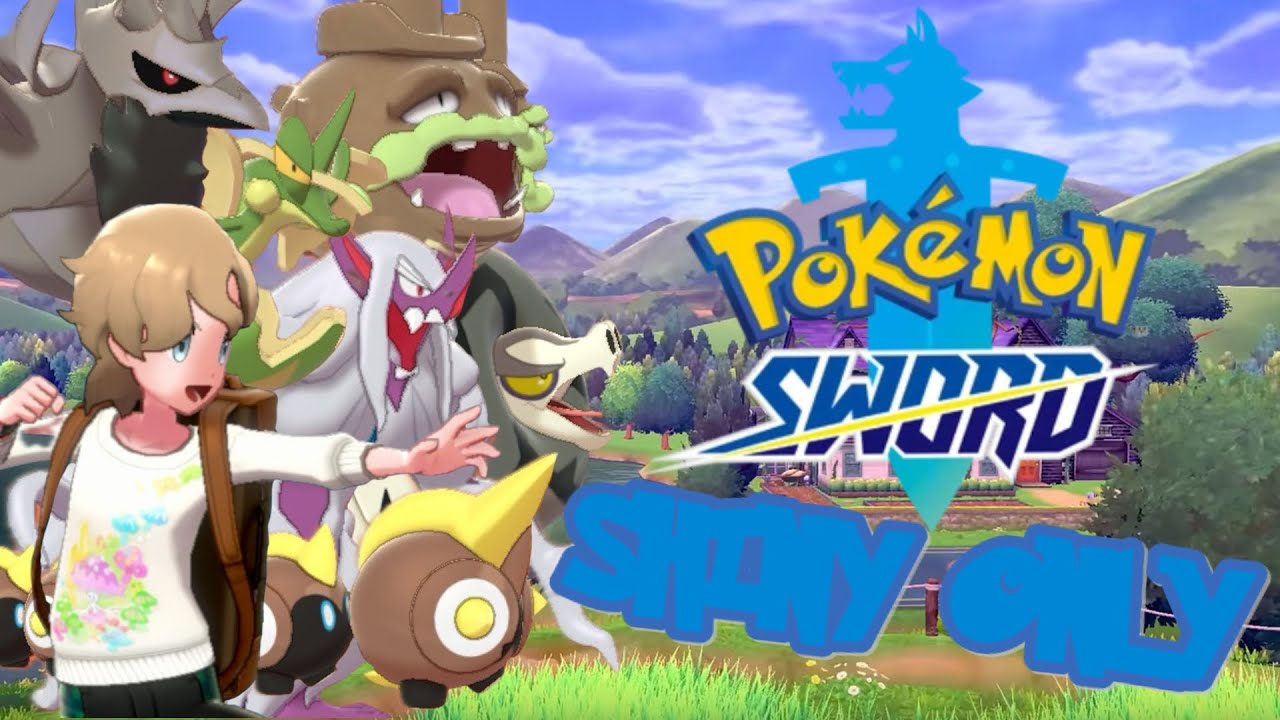 How I beat Pokémon Sword using ONLY shiny Pokémon! It was Brutal...