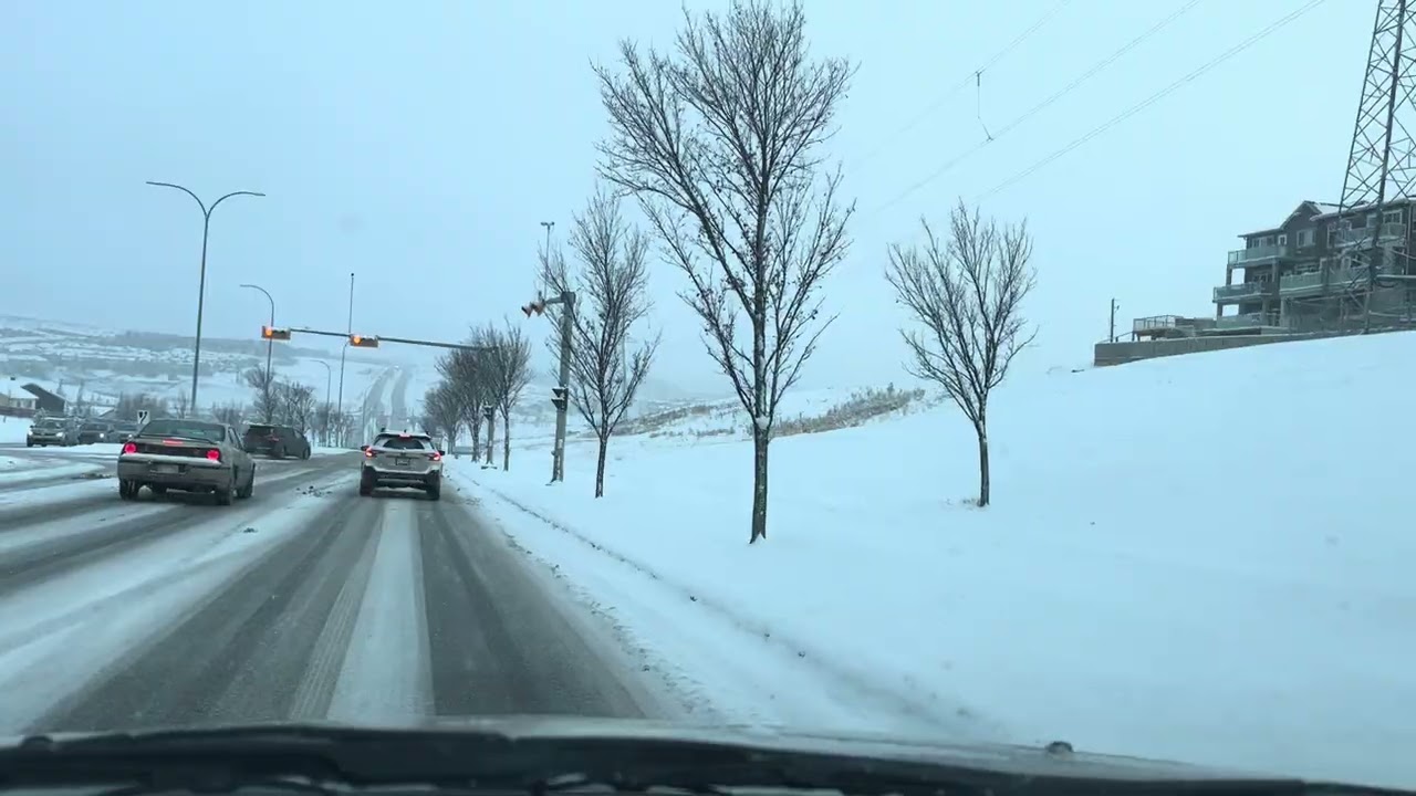 Getting McDonald in harsh weather#calgary #mcdonalds #albertacanada #extremweather