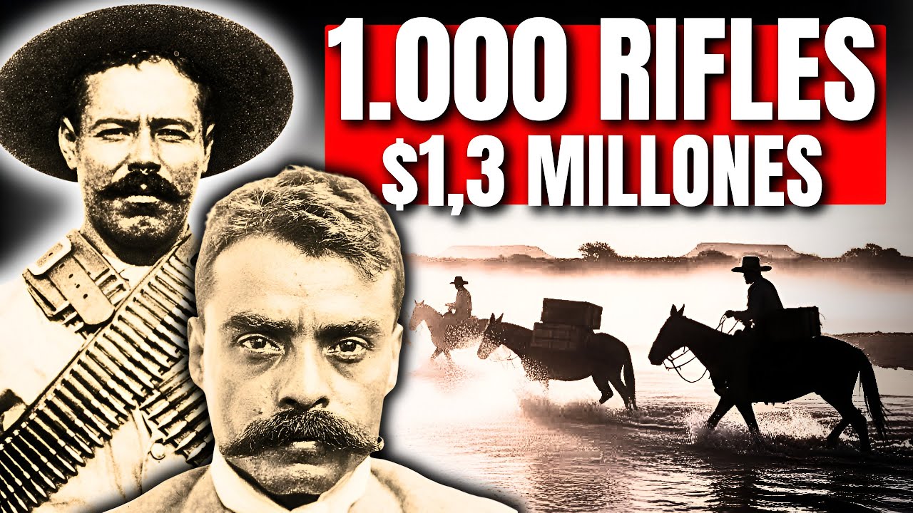 México No Podía Cruzar Armas Legalmente en 1912 — Hasta que Redes Fronterizas Burlaron el Bloqueo