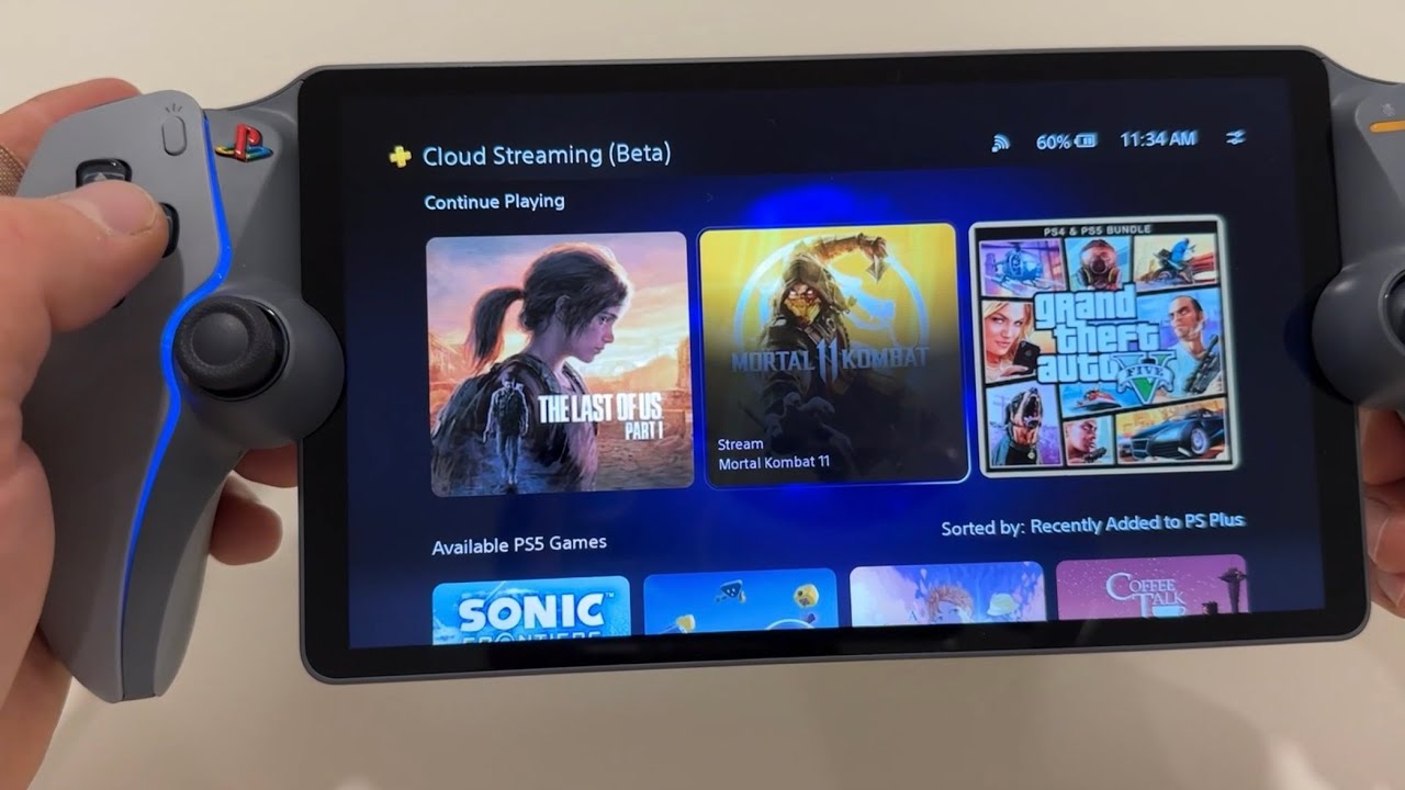 Playstation portal без PS5 облачный стриминг