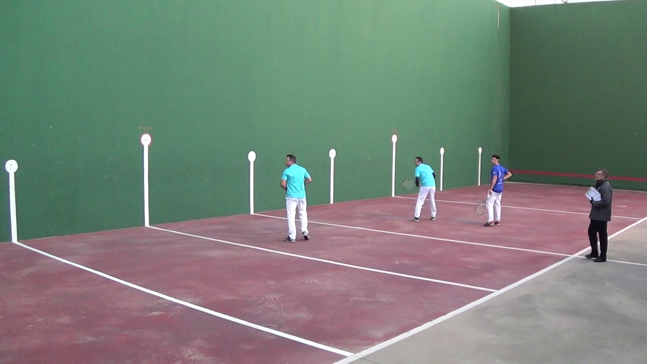 Frontenis Aut. C.V Portacoeli Víctor Molina y Rober Sancho vs Incusa Silla Juan y Alfredo  1 set