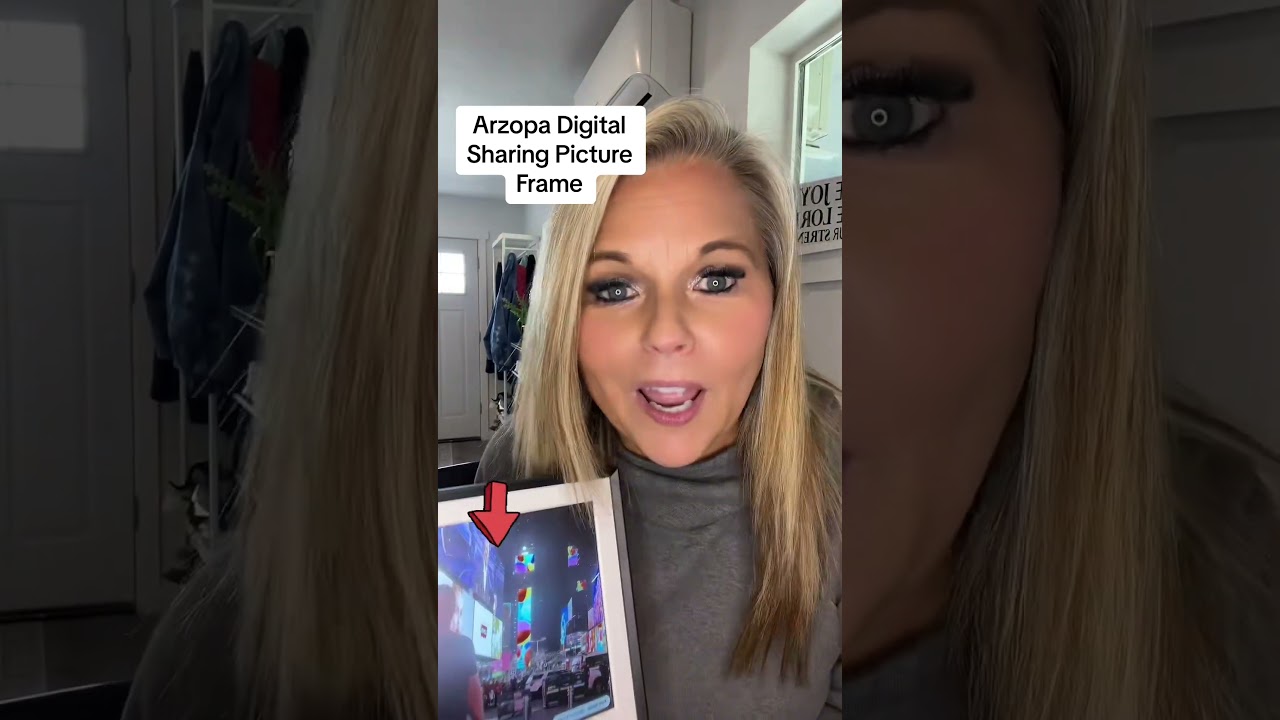Amazing Digital Photo Sharing Screen for Gifts! #arzopa #arzopadigitalframe