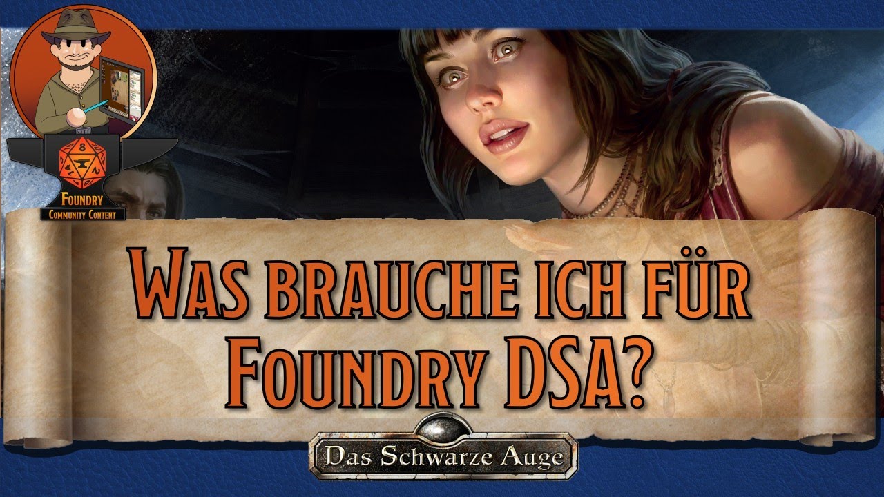 Was brauche ich für Foundry DSA? - DSA5 Foundry VTT [Toms Tutorials]