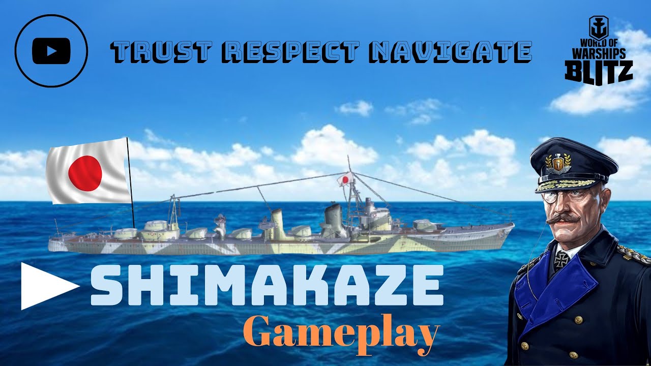 Wows Blitz • Shimakaze 🇯🇵 [ Solo ]