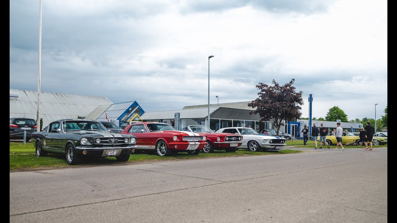 Mustang Træf 2021!! Vilde biler!! V8