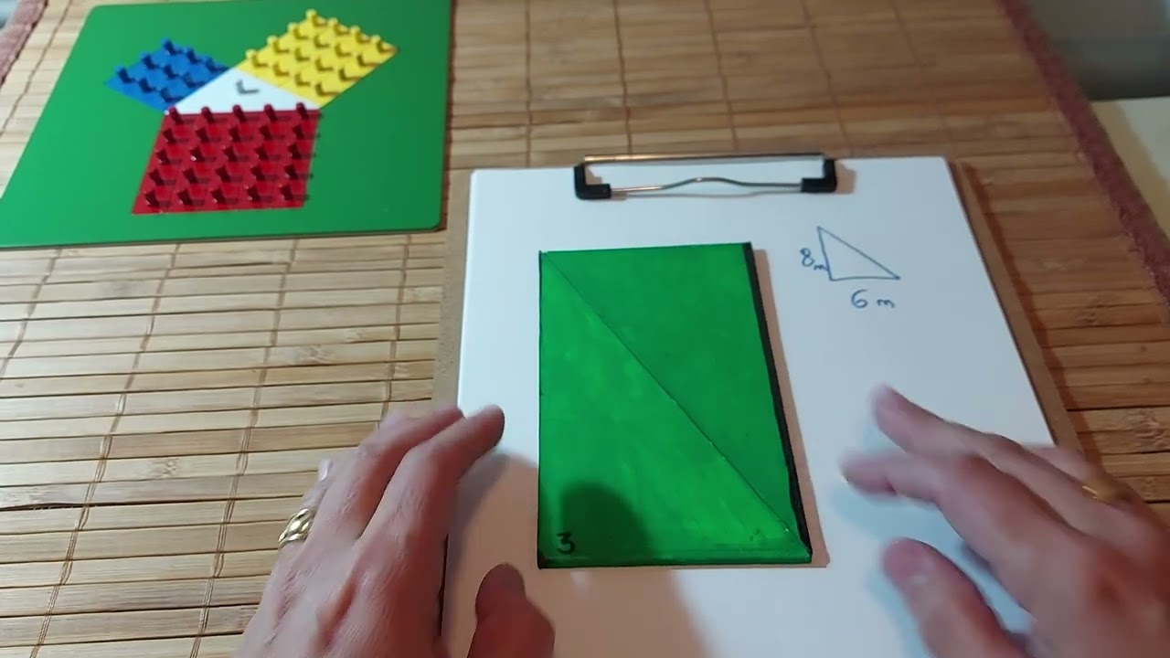 Teorema de Pitágoras.  Actividades. Montessori