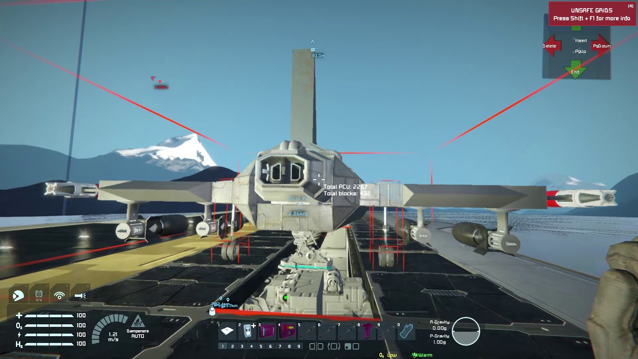 Space Engineers Carrier Launch Catapult