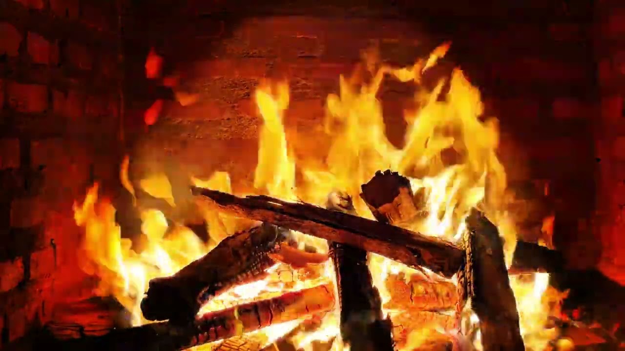 Warm Crackling Fire for Deep Sleep and Calm Evenings 🔥