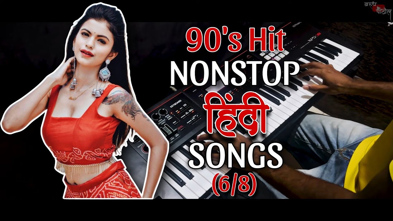 SUPER-HIT NONSTOP HINDI SONGS | 90's HIT | MUNGDA | PARDESIYA | 6/8 SONGS | BANJO COVER
