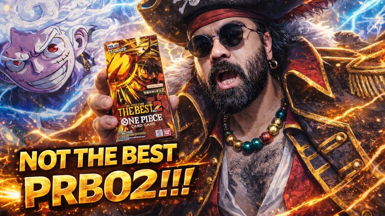Opening One Piece PRB02 The Best Vol 2 Booster Box