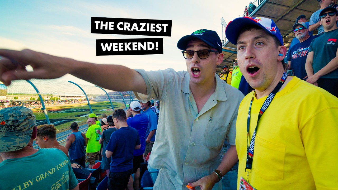 We went to NASCAR for the first time!