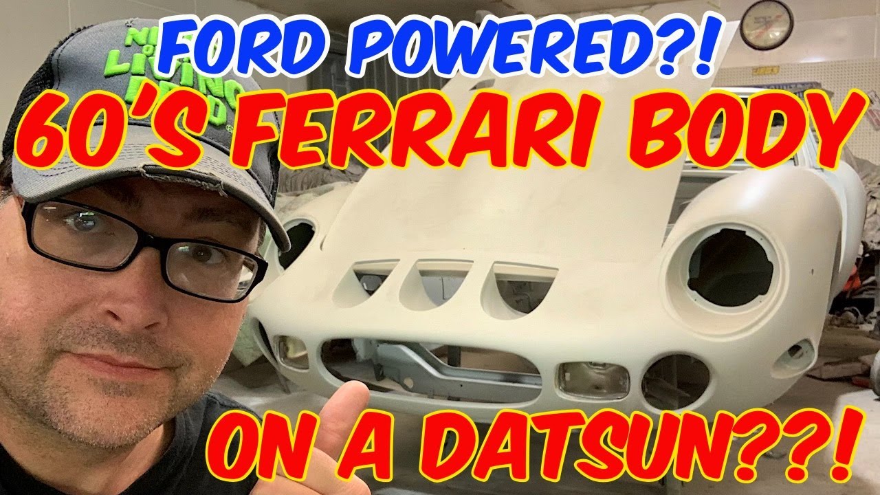 FORD POWERED FERRARI ON DATSUN ?! Pt.1