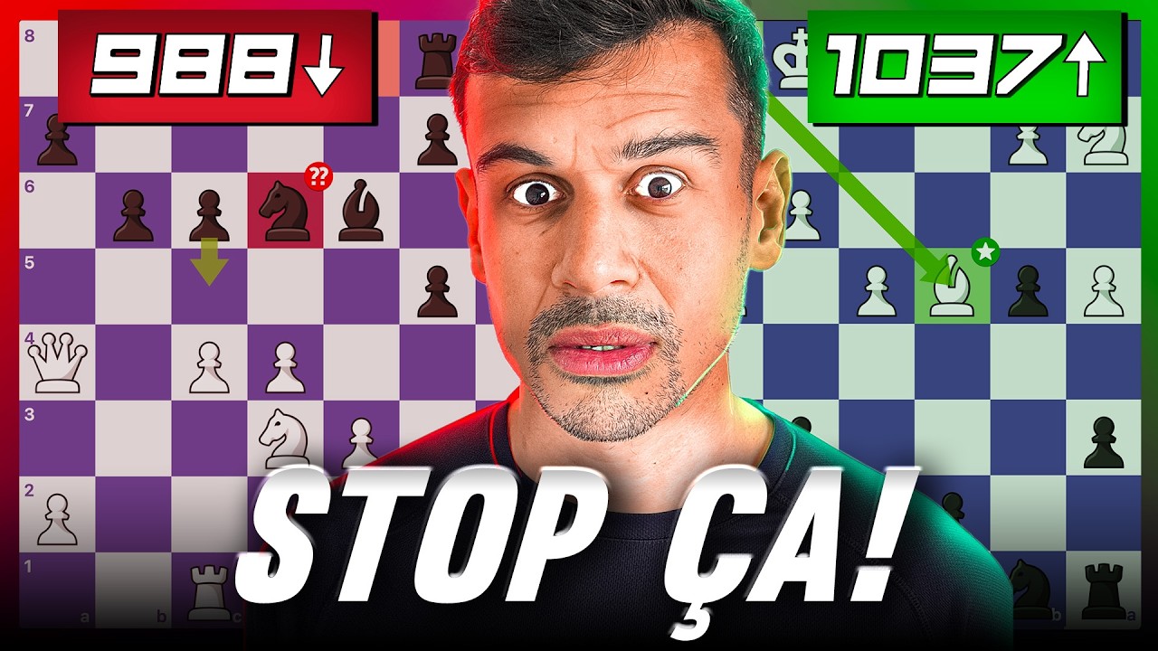 TU STAGNES à 1000 Elo ? Arrête de faire ça (Speedrun 988-1037)