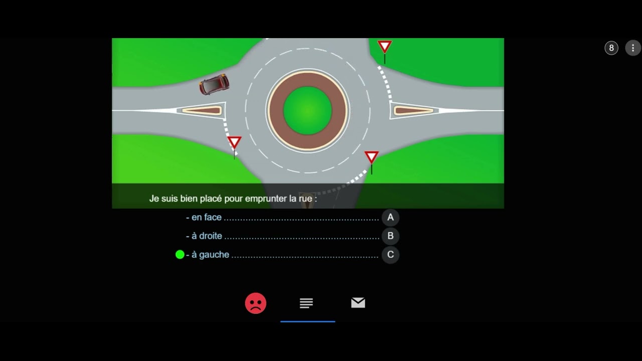 Réussir Le Code De La Route - Test thématique - #circulation routière#2 : 20 questions et réponses