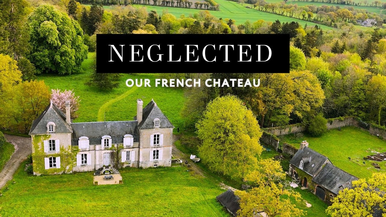 We Abandoned Our Own CHATEAU Walled Garden + French Cooking